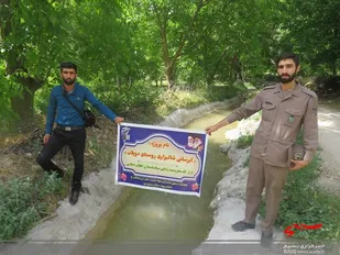 اجرای پروژه آبرسانی شالیزارهای روستای دوپلان