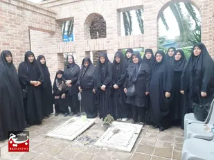 پیاده روی بسیجیان محله خرمنه&zwnj;سفلی شهرستان چالوس