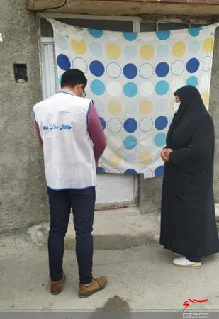 طرح غربالگری سلامت پایگاه مجهده امین روستای جَوَر