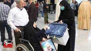 خلق حماسه ای دیگر از مردم اهواز در انتخابات ریاست جمهوری