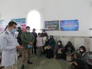 راه اندازی درمانگاه صحرایی در سلماس