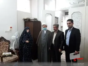 دیدار مسئولین یگان حفاظت با خانواده شهید خوش فطرت