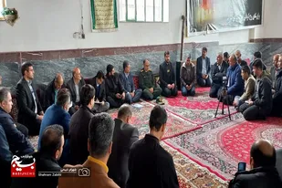برپایی میز خدمت در روستای بلرتو بخش سامن