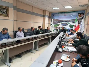 نشست هیات اندیشه بسیج مهندسین عمران