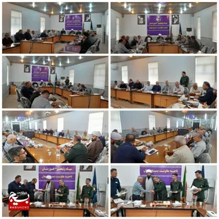 تجلیل از بازنشستگان حوزه نمایندگی ولی فقیه در سپاه ناحیه بهبهان