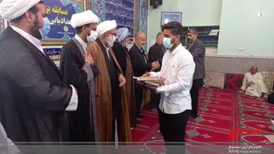 تجلیل از برگزیدگان مسابقه مداحی در خرمشهر