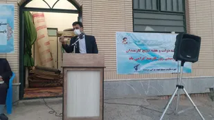 برگزاری میز خدمت جهادی در شهرستان سربیشه