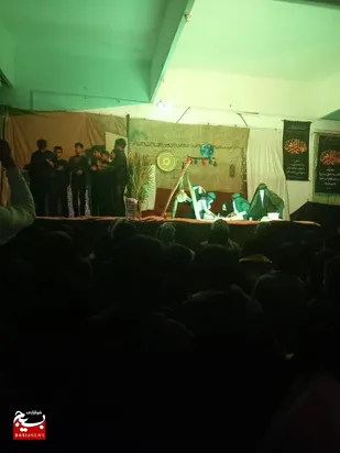 به مناسبت شهادت حضرت زهرا(سلام الله علیها)مراسم تعزیه خوانی درگتوند برگزار شد