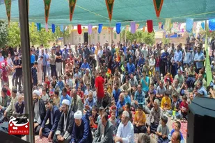 برگزاری پیاده&zwnj;روی خانوادگی و جشن غدیر در روستای دستجرد کبودراهنگ