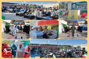 نواختن زنگ انقلاب همزمان با سراسر کشور در مدارس شهرستان&zwnj;ایرانشهر