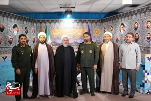 بازدید هیئت رئیسه سپاه حضرت ابوالفضل(ع) از استودیوی گروه تلویزیونی سپاه لرستان