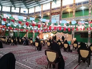جشن پاکترین پیوند هستی در حسینیه صالحب الزمان محله محمودآباد