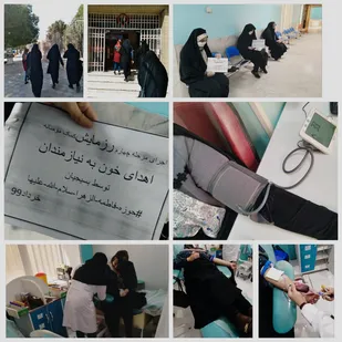 جلوه ای دیگر از کمک مومنانه و همدلی بسیجیان رفسنجان در دهه کرامت / تصاویر