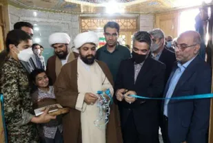 افتتاح نمایشگاه پوستر هفته هنر انقلاب اسلامی در پیشوای مقدس