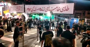 حماسه&zwnj;ی &laquo;زنجیر پایه&raquo; دیلمستان سیاهکل در سوگ سیدالشهدا&nbsp;&nbsp;
