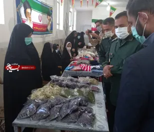 نمایشگاه اقتصاد مقاومتی در پایگاه ولایت حوزه زینبیه