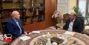 پیگیری مطالبات مردم در دیدار با رئیس قوه مقننه توسط نماینده مردم غرب البرز در مجلس