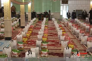 توزیع 6 هزار بسته معیشتی توسط هیأت رزمندگان اسلام استان