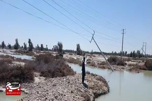 برق ۶۵ روستای سیل زده سیستان و بلوچستان وصل شد