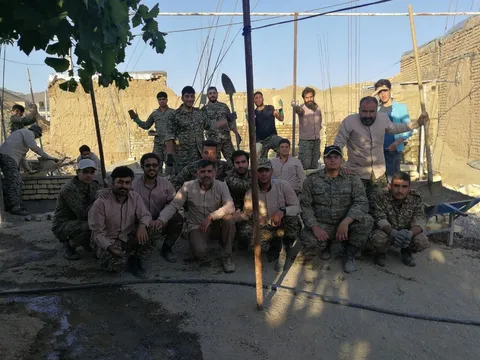 رزمایش جهادهمبستگی گردان پیاده یازهرا(س)محلات1