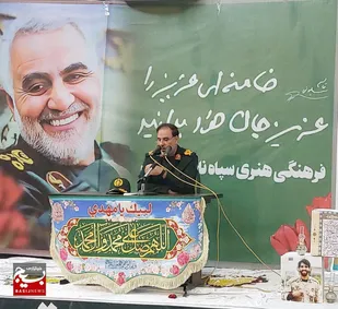 مکتب حاج قاسم سلیمانی نماد عدالت&zwnj;خواهی و ظلم ستیزی است