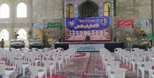 مراحل آماده سازی مراسم افلاکیان خاکی در شاهرود+ تصاویر
