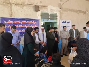 رزمایش کارزار خدمت در محله کرامت بمناسبت هفته بسیج&nbsp;