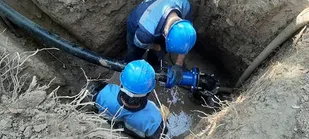 بازسازی شبکه توزیع و خط انتقال آب و فاضلاب شهری و روستایی جنوب تهران