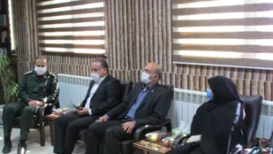 دیدار شهردار و شورای اسلامی شهر شاهرود با فرمانده سپاه+ تصاویر
