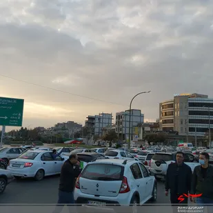 جشن بزرگ مردم قزوین در پیروزی یوزهای ایران مقابل ولز