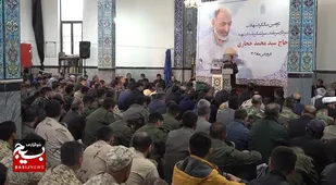مراسم دومین سالگرد شهادت شهید حجازی در اردبیل برگزار شد + مدیا