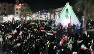 رزمایش ۱۰ هزار نفری جانفدایان ایران در رودان برگزار شد