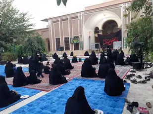 مراسم عزاداری سرور و سالار شهیدان در مجتمع امام علی(ع) برگزار شد