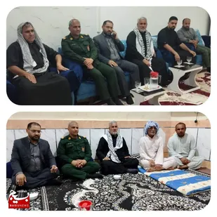 یادگاران جبهه در قاب امروز؛ دیدار صمیمی با رزمندگان دفاع مقدس