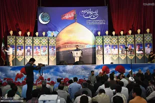 اربعین شهدای حماسه ساز مدافع حرم مازندران در خان طومان
