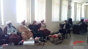 دیدار مسئولین شهرستان دالاهو با کارکنان دستگاه قضایی