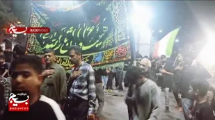 شبی آکنده از عشق و ارادت؛ زاهدانی&zwnj;ها در سوگ علمدار کربلا عزاداری کردند
