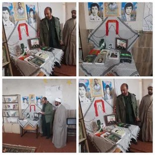 نمایشگاه کتاب باعنوان خیمه گاه شهدا برپا شد