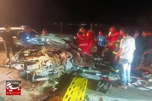 ۴ فوتی در حادثه ترافیکی محور ملایر به نهاوند