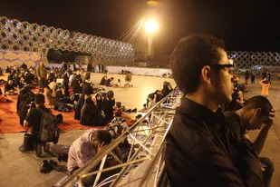 احیای شب نوزدهم ماه رمضان در میدان امام حسین (ع)