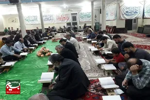 برگزاری محفل انس با قرآن کریم به مناسبت دهه کرامت در کبودراهنگ