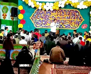 جشن میلاد کوثر در حسینیه دارالمهدی آزادشهر