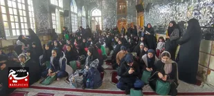 اعزام دومین کاروان راهیان نور دانش آموزی ناحیه مقاومت بسیج امام سجاد (ع)+تصاویر