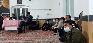 همایش نوحه شهدایی در شهرستان میبد