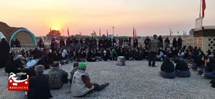 اعزام ۲۰۰ دانش آموز دختر گتوندی به مناطق عملیاتی جنوب