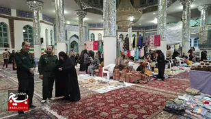 برپایی بازارچه اقتصاد مقاومتی &laquo;دست رنج ۲&raquo; در شاهرود+ تصاویر