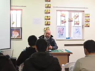 برگزاری کلاس عقیدتی، آشنایی با سیره شهداء در ناحیه دانشجویی