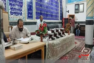 برگزاری مسابقات قرآن کریم در سطح بسیجیان پایگاه های حوزه کربلای زاهدان