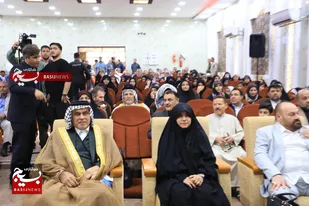 تقدیر عشایر دشت آزادگان از سحر امامی مجری شبکه صداوسیما