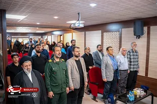مراسم یادبود شهید ثامنی و بزرگداشت روز خبرنگار
